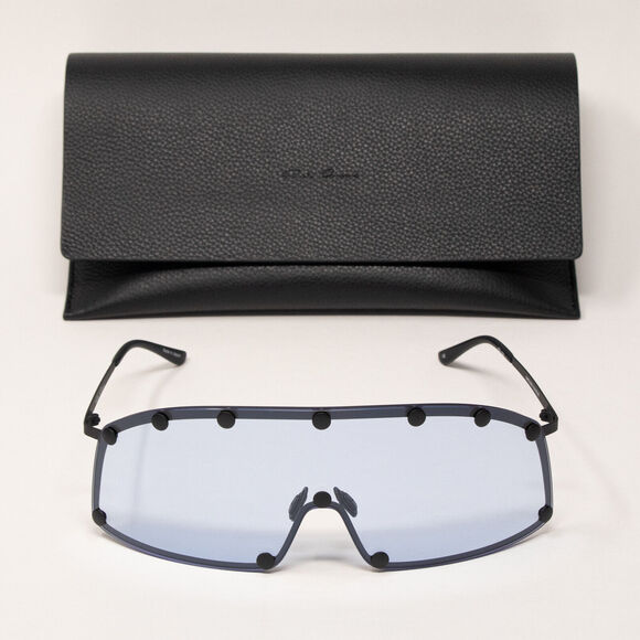 Rick Owens Other - Rick Owens Shielding Black/Blue Sunglasses